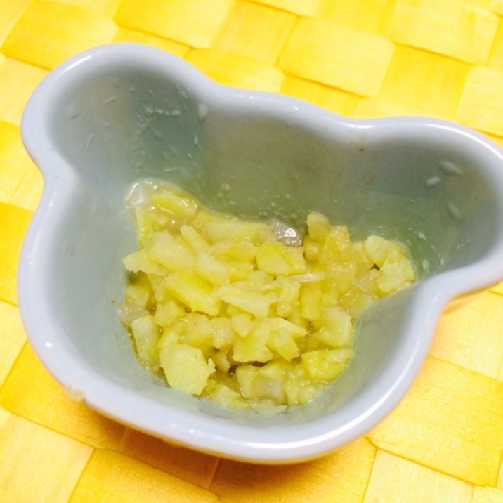 離乳食 中期 さつまいもと玉ねぎのトロトロ煮 レシピ 作り方 By Eerrii5039 楽天レシピ